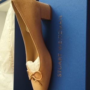 Stuart Weitzman suede pumps